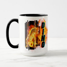 Taza dinosaurio