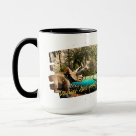 Taza dinosaurio