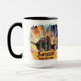 Taza dinosaurio
