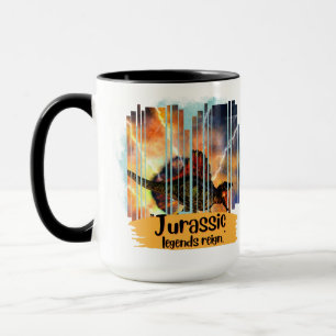 Taza dinosaurio