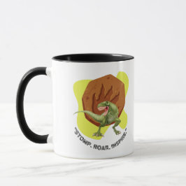Taza dinosaurio