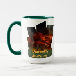 Taza dinosaurio
