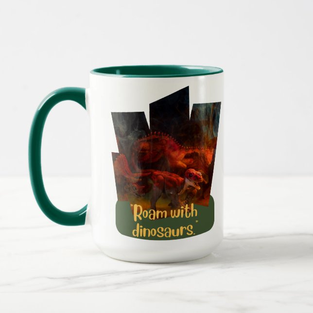 Taza dinosaurio (Izquierda)