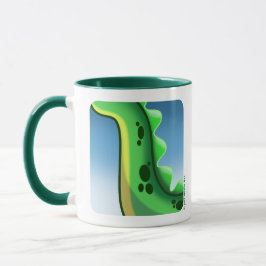 Taza DINOSAURIO DE LARGO LARGO MISTERIO de Jeff Willis 