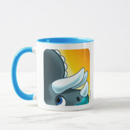 Taza DINOSAURIO DE PIEDRA MISTERIOSO de Jeff Willis Art