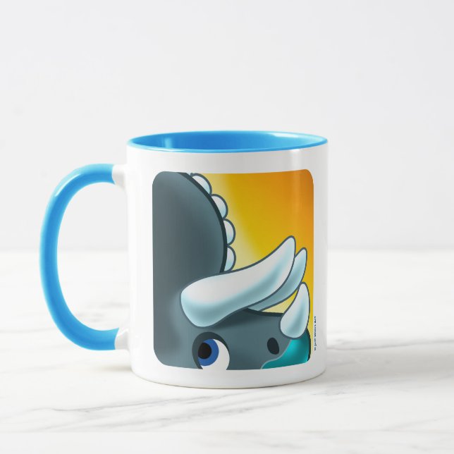 Taza DINOSAURIO DE PIEDRA MISTERIOSO de Jeff Willis Art (Izquierda)