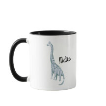 Dinosaurio personalizado con nombre