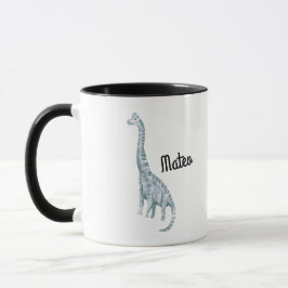 Taza Dinosaurio personalizado con nombre