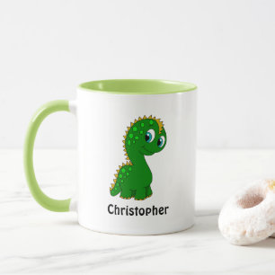 Taza Dinosaurio Personalizado Lindo