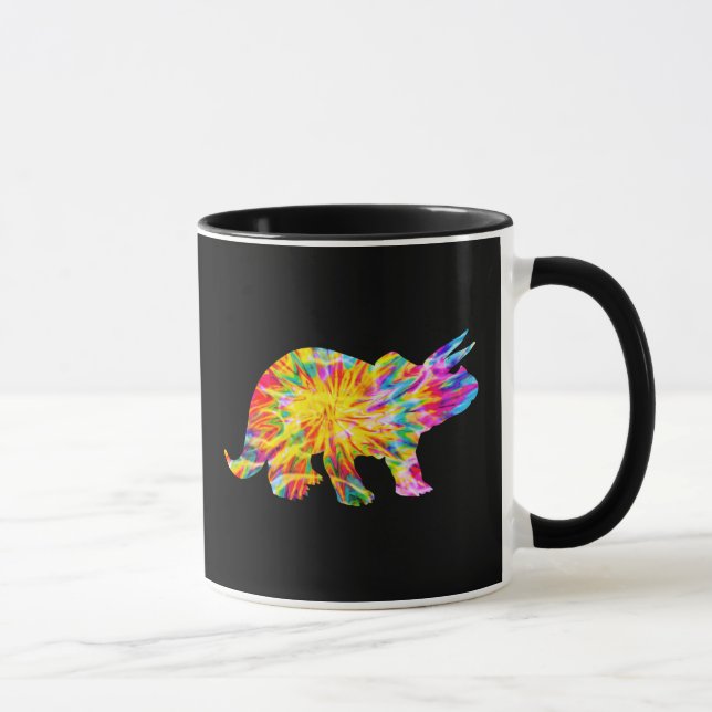TAZA DINOSAURIO TIE DYE (Derecha)