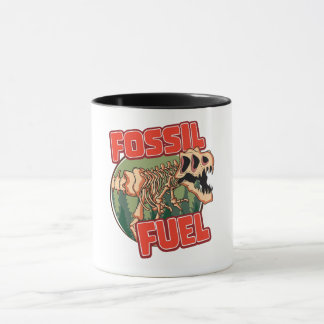 Taza Dinosaurios "Combustible fósil"