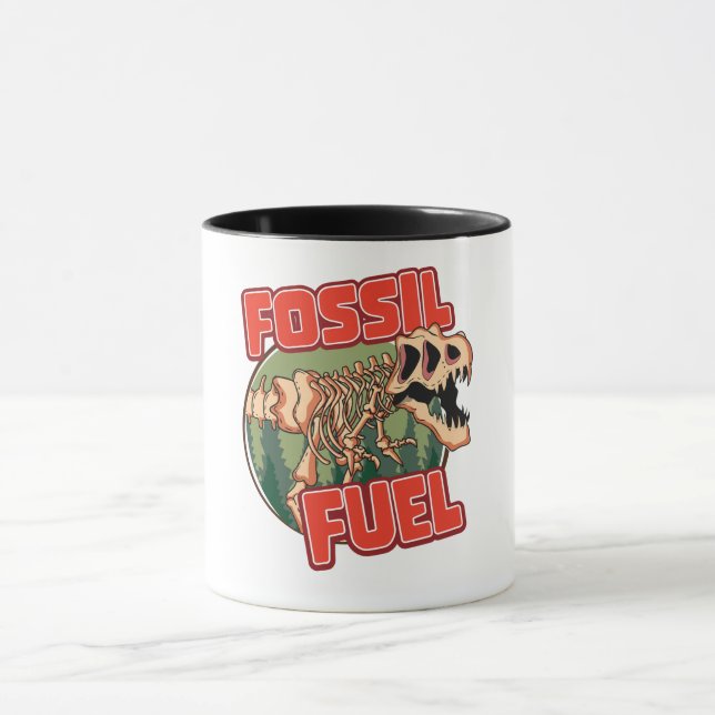 Taza Dinosaurios "Combustible fósil" (Centro)