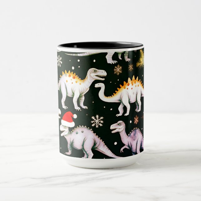 Taza Dinosaurios navidades (Centro)