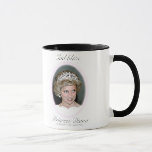 Taza Dios bendice a princesa Diana