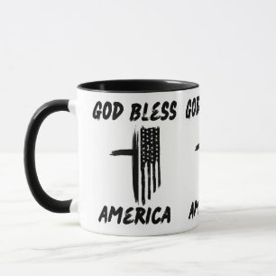 Taza Dios bendiga a Estados Unidos como un Estados Unid