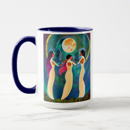 Taza Dios bendiga a todos bajo la luna