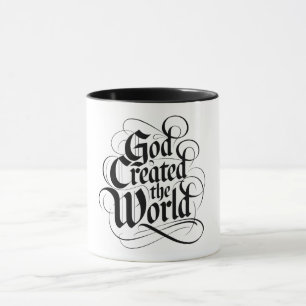 Taza Dios Creó el Mundo
