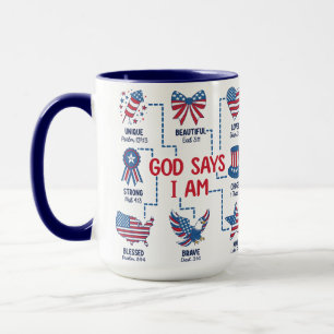 Taza Dios dice que soy su hijo