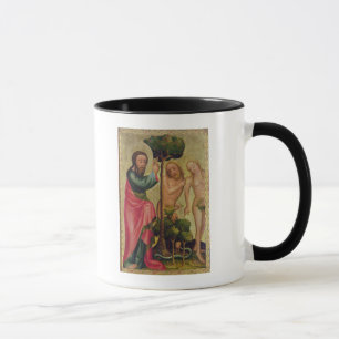 Taza Dios el padre castiga Adán y a Eva