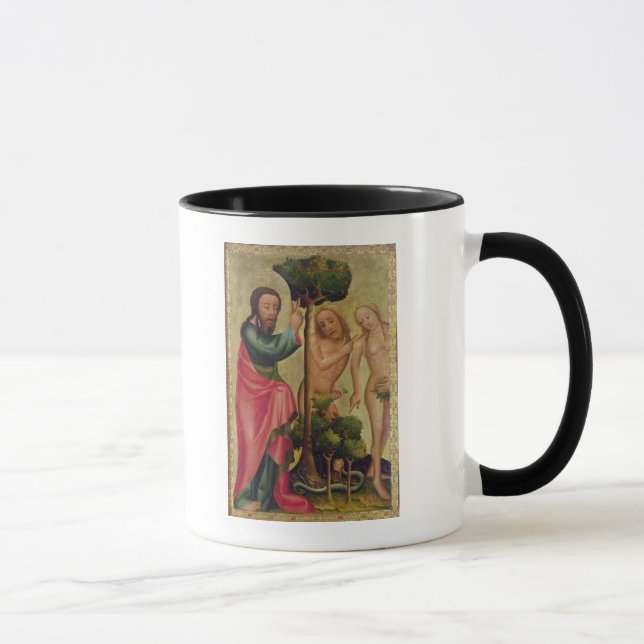 Taza Dios el padre castiga Adán y a Eva (Derecha)