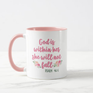 Taza Dios está dentro de ella, no caerá // Biblia Ver