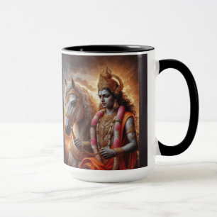 Taza Dios hindú con caballo - Mug