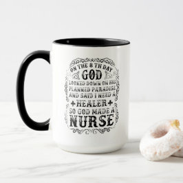 Taza Dios hizo una enfermera