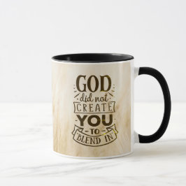 Taza Dios no te creó para mezclar en cita cristiana