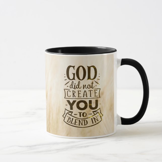 Taza Dios no te creó para mezclar en cita cristiana (Derecha)