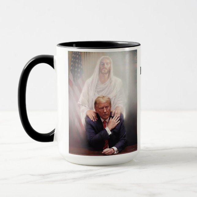 TAZA DIOS PROTEGIÓ AL PRESIDENTE TRUMP PARA PROTEGER A  (Izquierda)