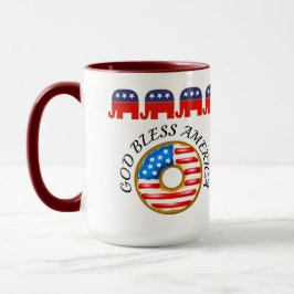 Taza Dios republicano bendice a Estados Unidos
