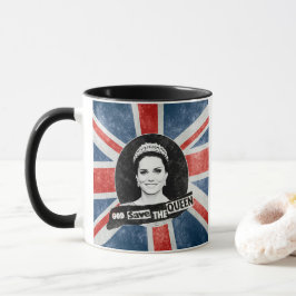 Taza Dios Salve A La Reina - Kate Middleton