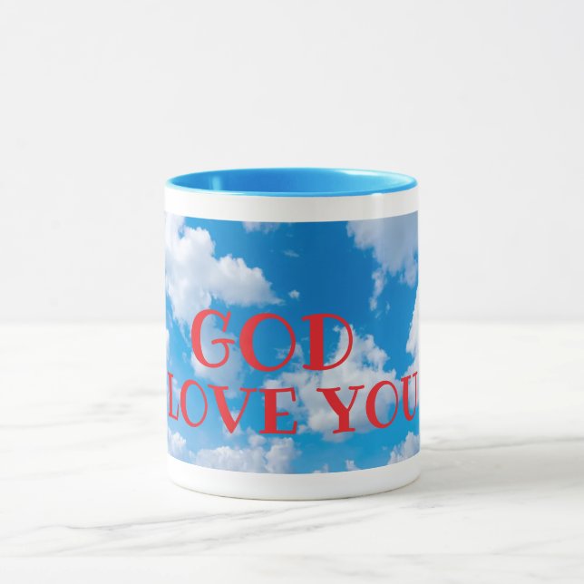 TAZA DIOS TE AMA MUG (Centro)