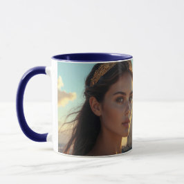 TAZA DIOSA GRIEGA ANTIGUA