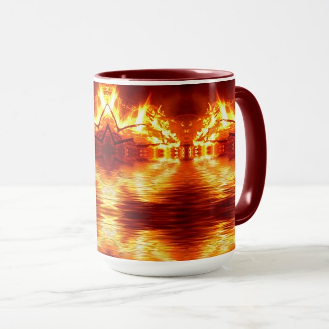 Taza Dioses del Fuego del Espejo (Anverso derecho)