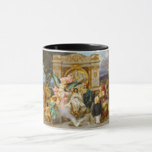 Taza Dioses griegos en el monte Parnassus