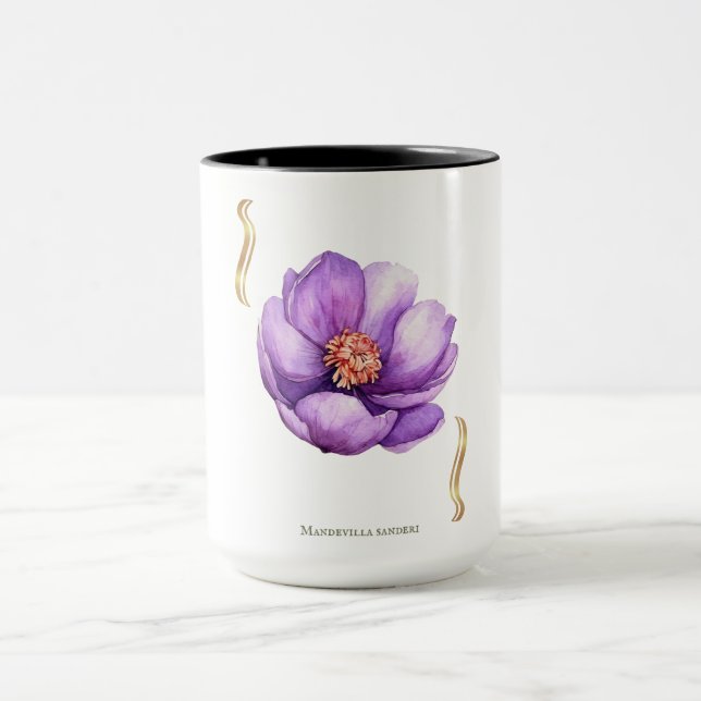 Taza Dipladenia Floral Design – Tropical (Centro)