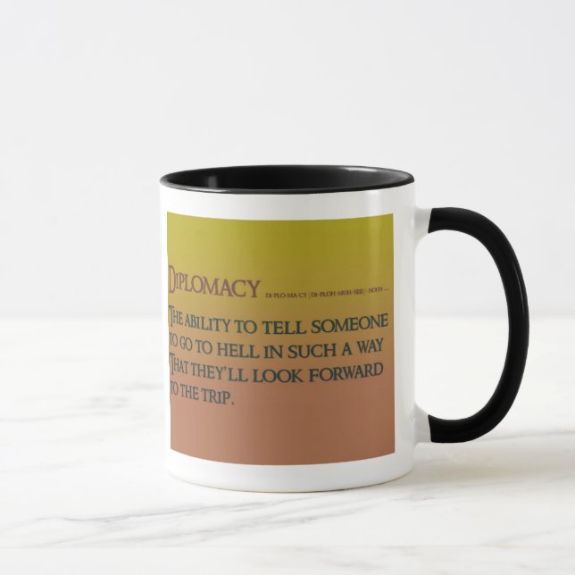 Taza Diplomacia (Derecha)