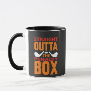 Taza Directamente Fuera De La Caja De Sanciones Hockey