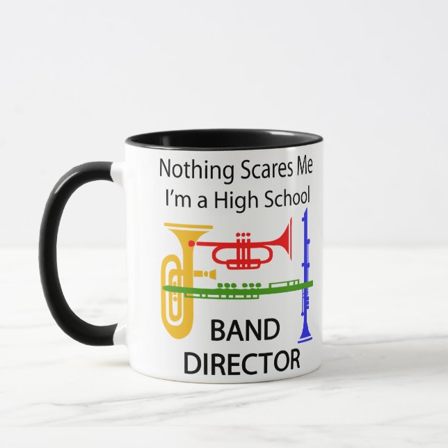 Taza Director de banda de secundaria (Izquierda)