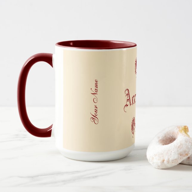 Taza "Director de Contabilidad" (Con donut)