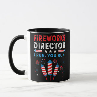 Taza Director de Fuegos Artificiales I Corro Tú Corres