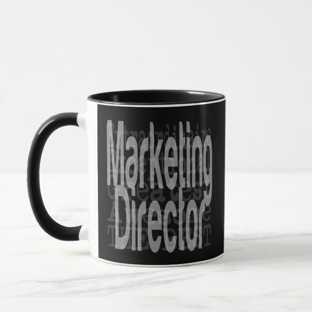 Taza Director de marketing Extraordinaire (Izquierda)