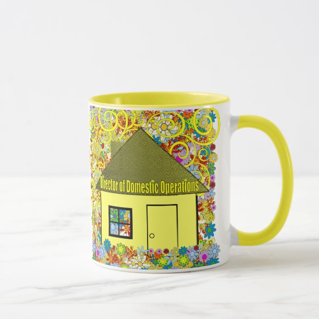 Taza Director de Operaciones Domésticas (Derecha)