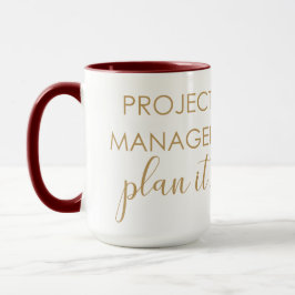 Taza Director de proyecto - Café