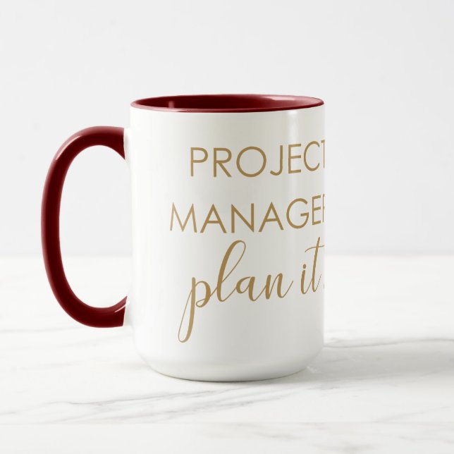 Taza Director de proyecto - Café (Izquierda)