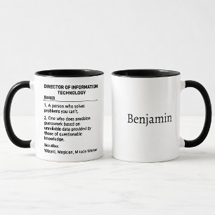Taza Director de Tecnología de la Información Personali