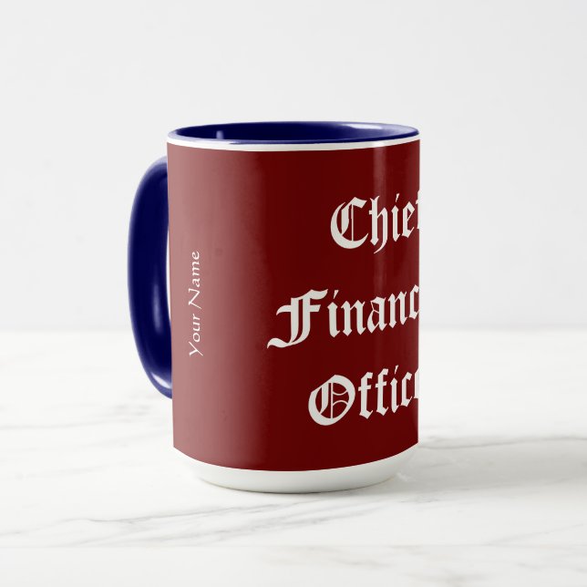 Taza "Director Financiero" (Anverso izquierdo)