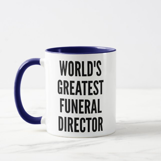 Taza Director funerario más grande del mundo (Izquierda)