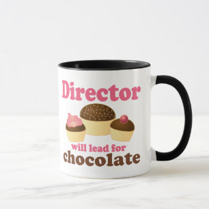 Taza Director Will Lead para el chocolate